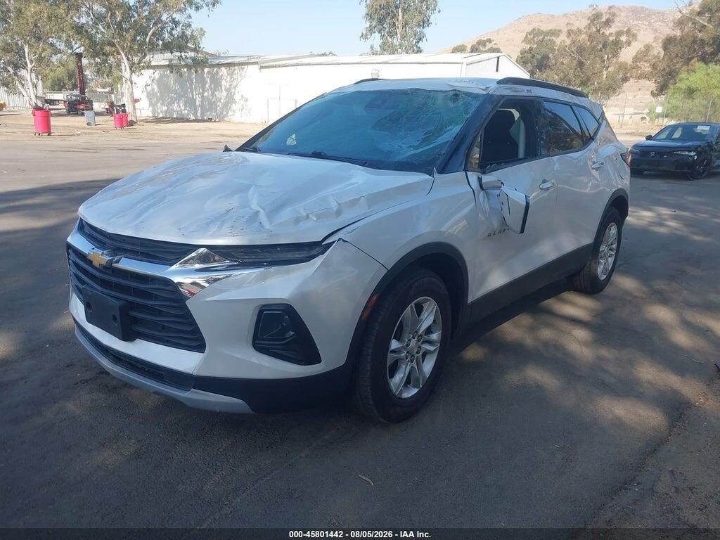 3GNKBCR47NS160930 2022 CHEVROLET BLAZER photo no. 2
