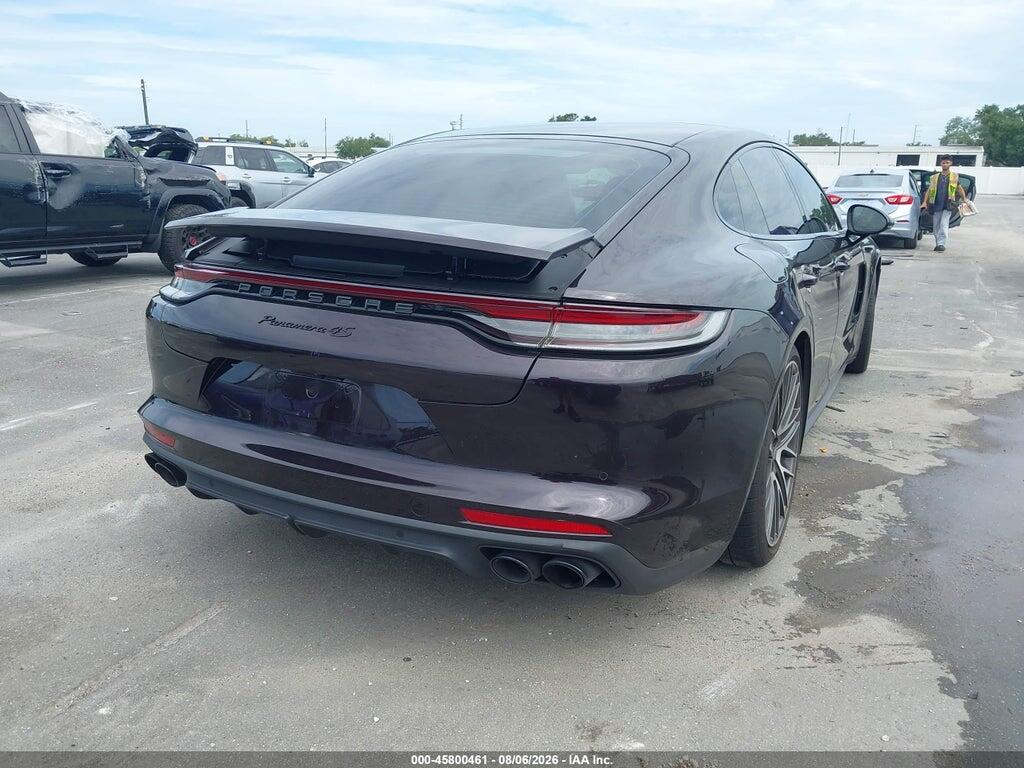 WP0AB2A78NL130443 2022 PORSCHE PANAMERA photo no. 4