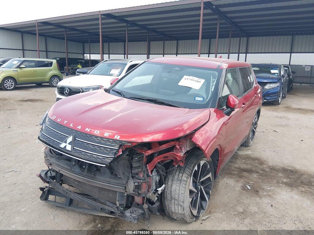 JA4J3TA89NZ015871 2022 MITSUBISHI OUTLANDER photo no. 2