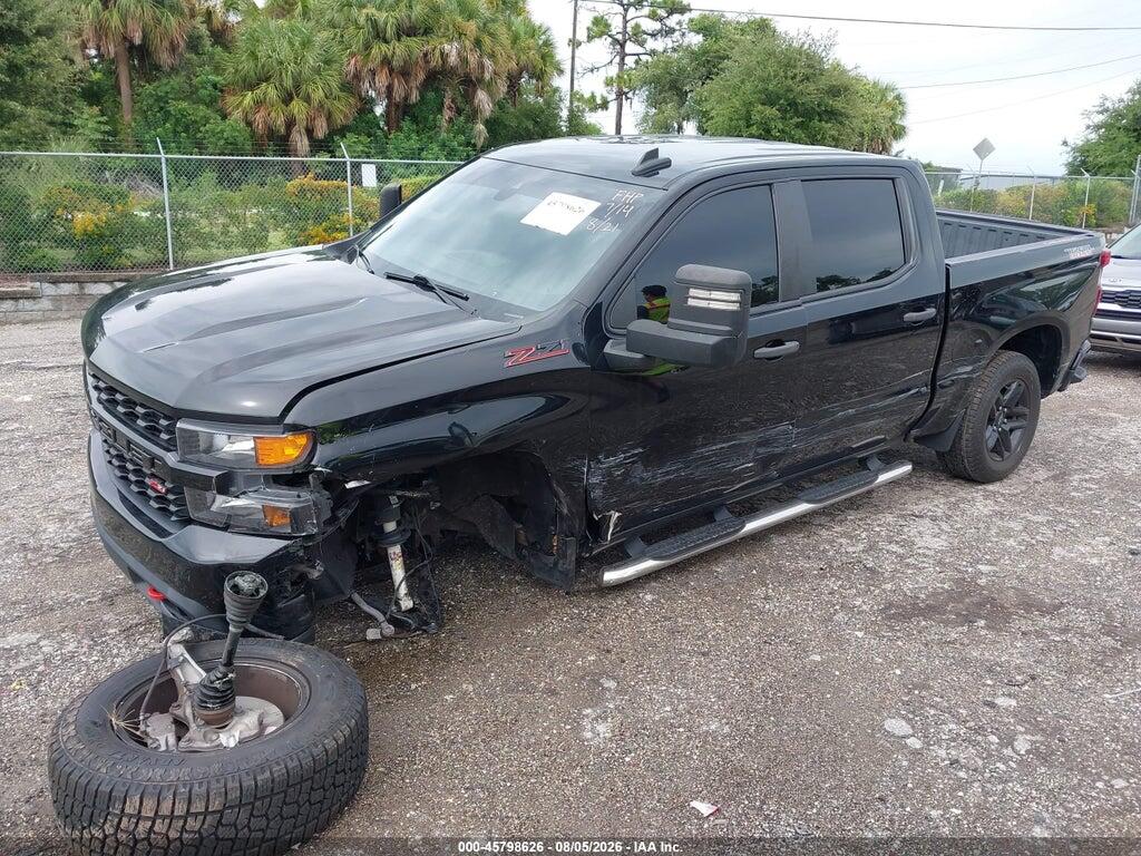1GCPYCEK5NZ110581 2022 CHEVROLET SILVERADO 1500 LTD photo no. 2