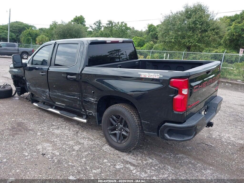 1GCPYCEK5NZ110581 2022 CHEVROLET SILVERADO 1500 LTD photo no. 3