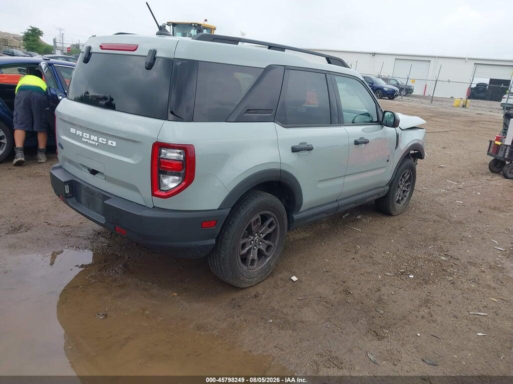 3FMCR9B65NRD44824 2022 FORD BRONCO SPORT photo no. 4