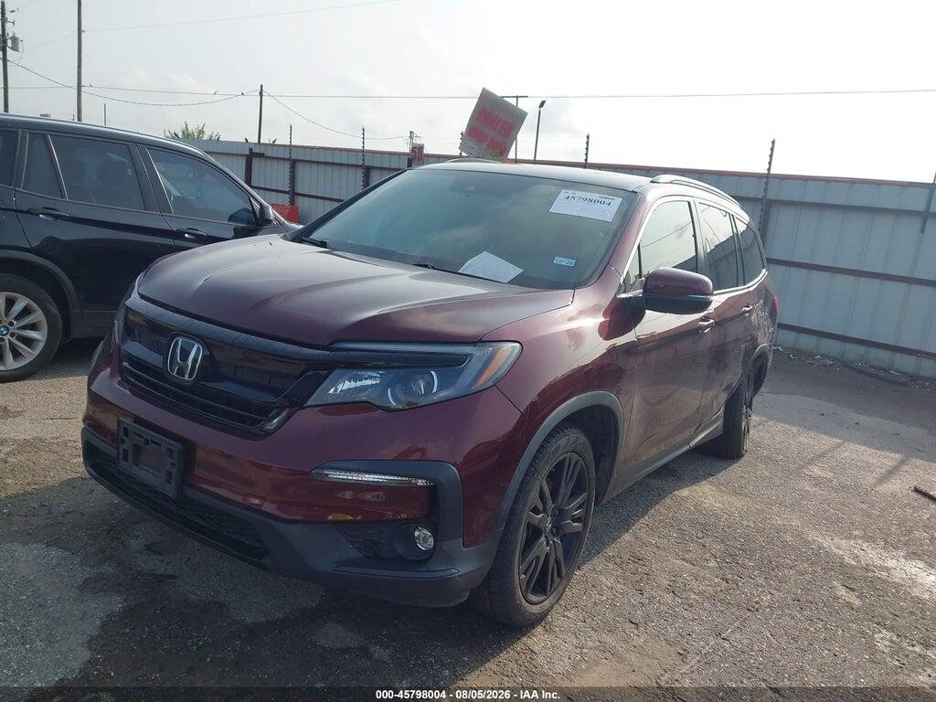 5FNYF5H2XNB030992 2022 HONDA PILOT photo no. 2