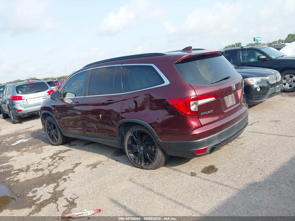 5FNYF5H2XNB030992 2022 HONDA PILOT photo no. 3
