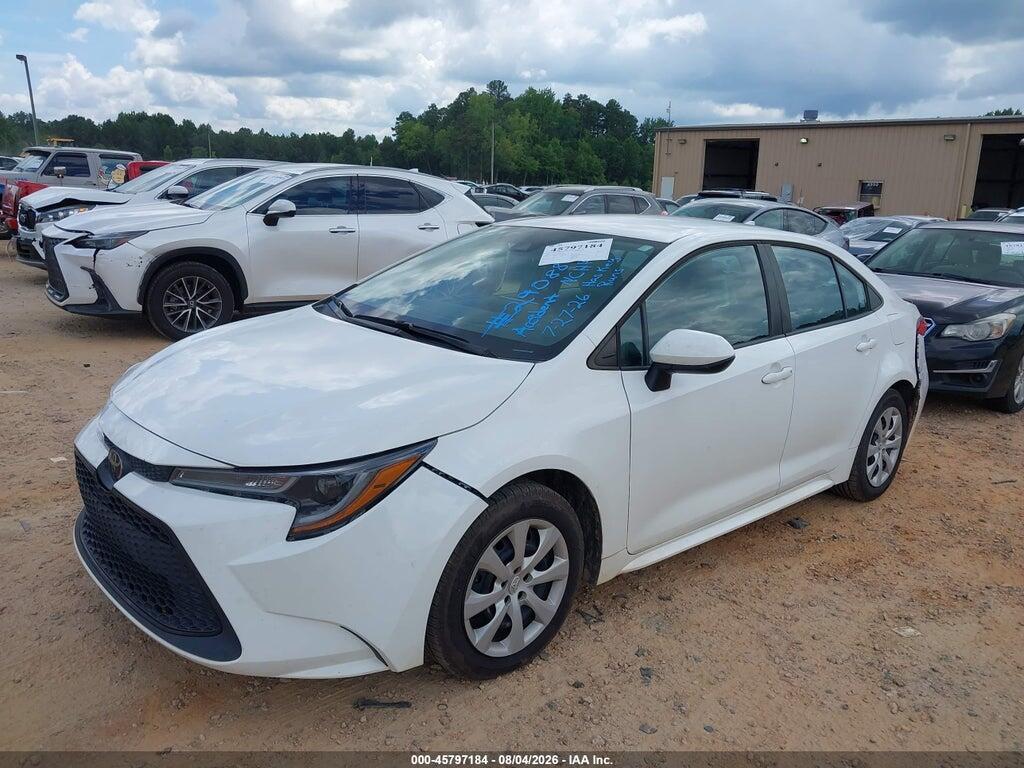 5YFEPMAE2NP285168 2022 TOYOTA COROLLA photo no. 2