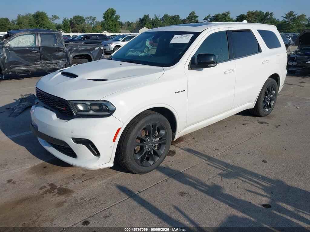 1C4SDJCT8NC221473 2022 DODGE DURANGO photo no. 2