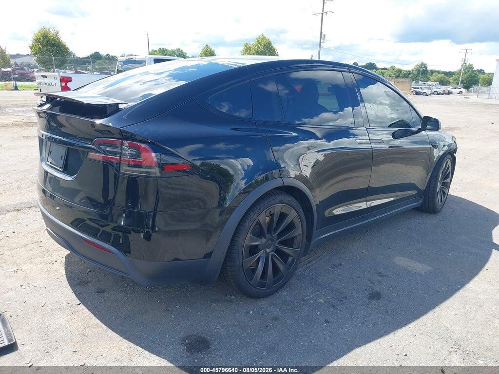 7SAXCAE56NF362653 2022 TESLA MODEL X photo no. 4