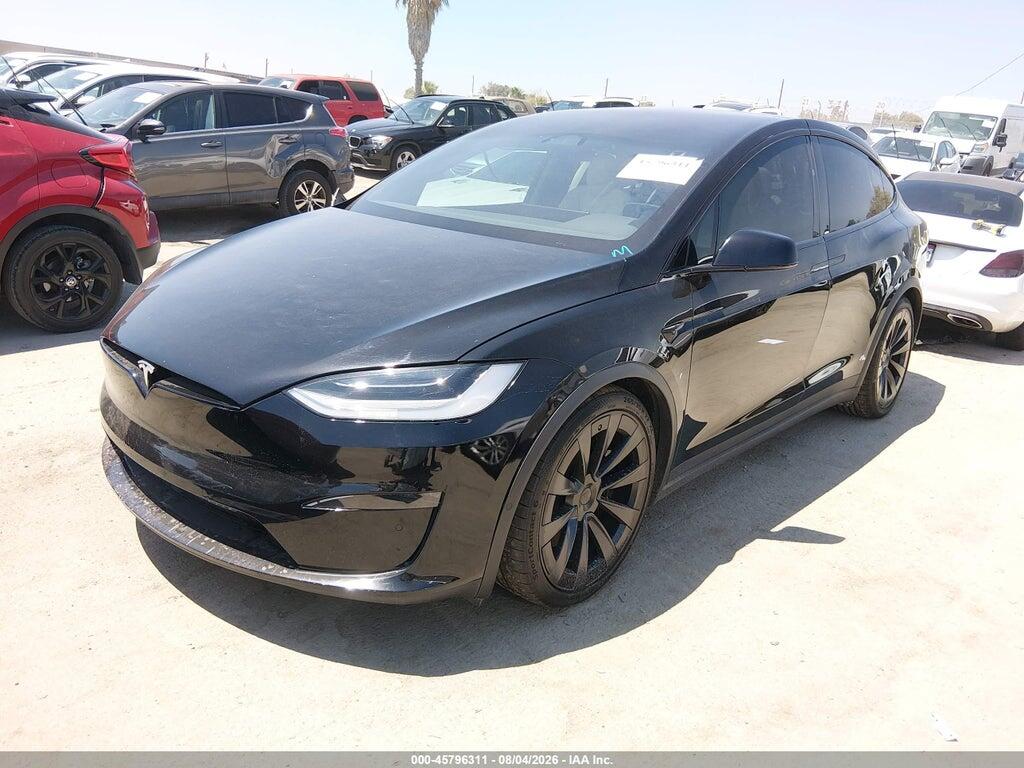 7SAXCBE69NF357171 2022 TESLA MODEL X photo no. 2