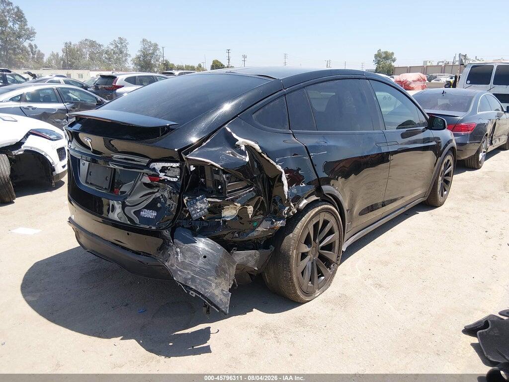 7SAXCBE69NF357171 2022 TESLA MODEL X photo no. 4