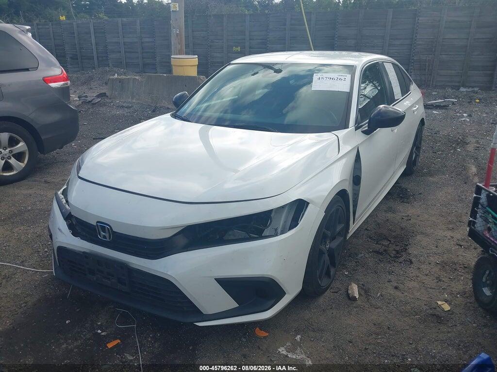 2HGFE2F56NH595001 2022 HONDA CIVIC photo no. 2