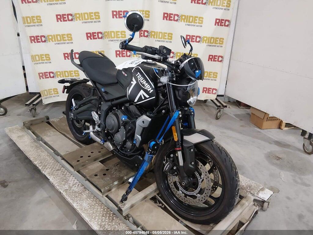 2022 TRIUMPH MOTORCYCLE TRIDENT 660 SMTL10UL4NTAW7614