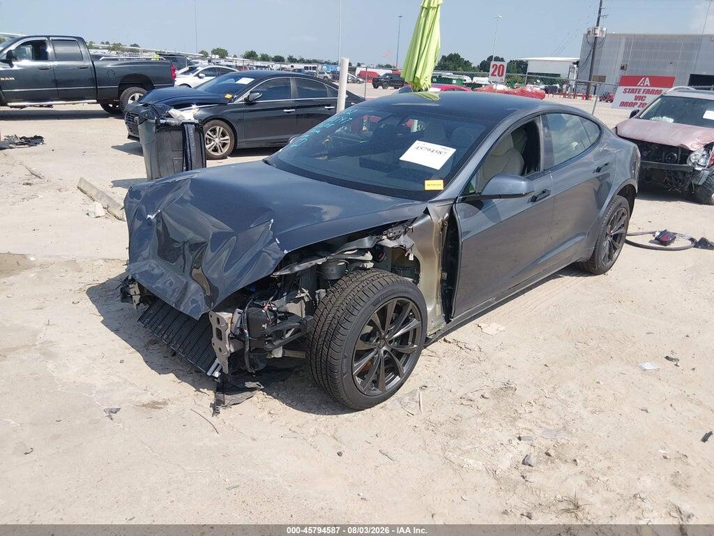 5YJSA1E52NF488747 2022 TESLA MODEL S photo no. 2
