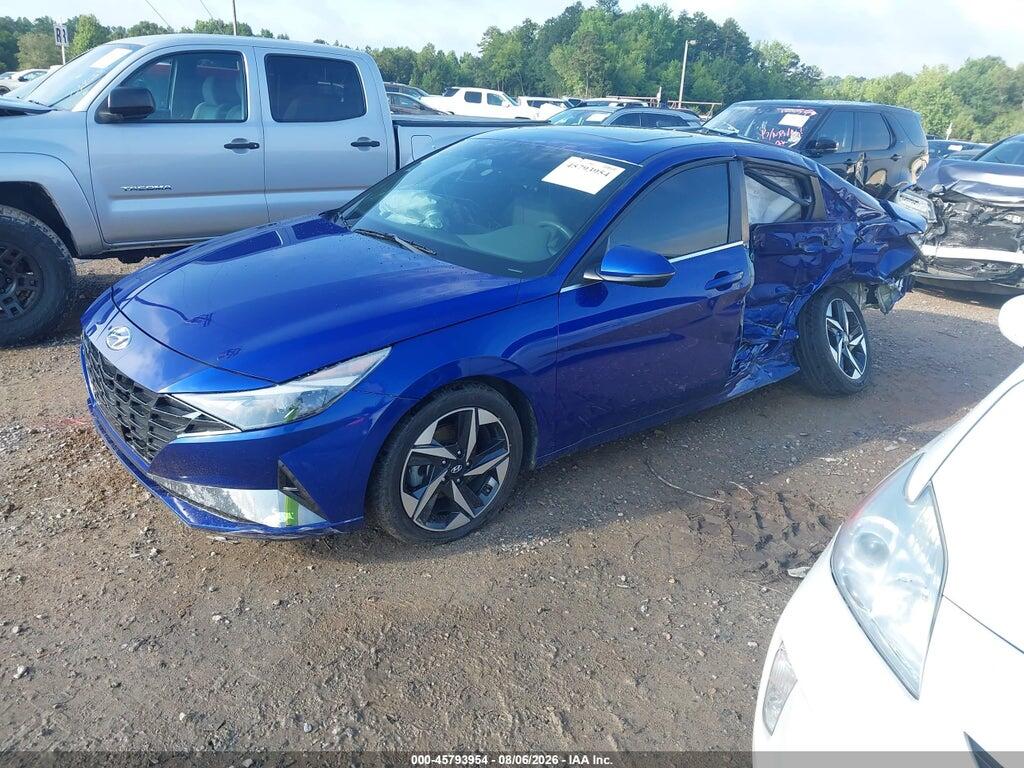 KMHLN4AG1NU319419 2022 HYUNDAI ELANTRA photo no. 2