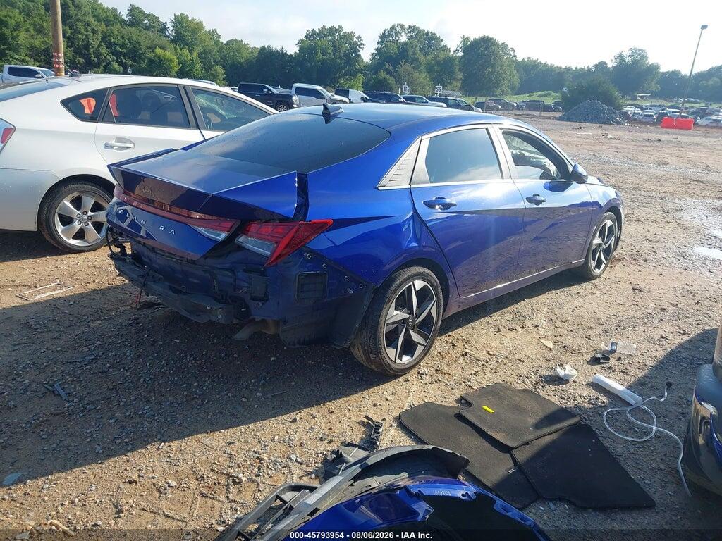 KMHLN4AG1NU319419 2022 HYUNDAI ELANTRA photo no. 4