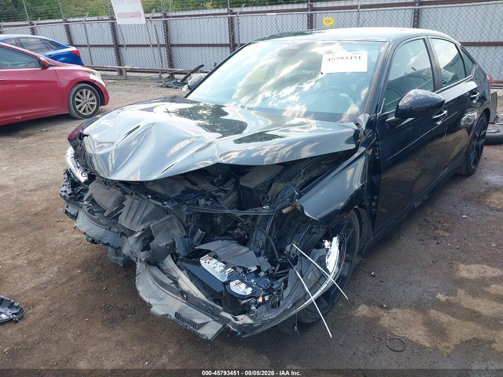 2HGFE2F53NH593335 2022 HONDA CIVIC photo no. 2
