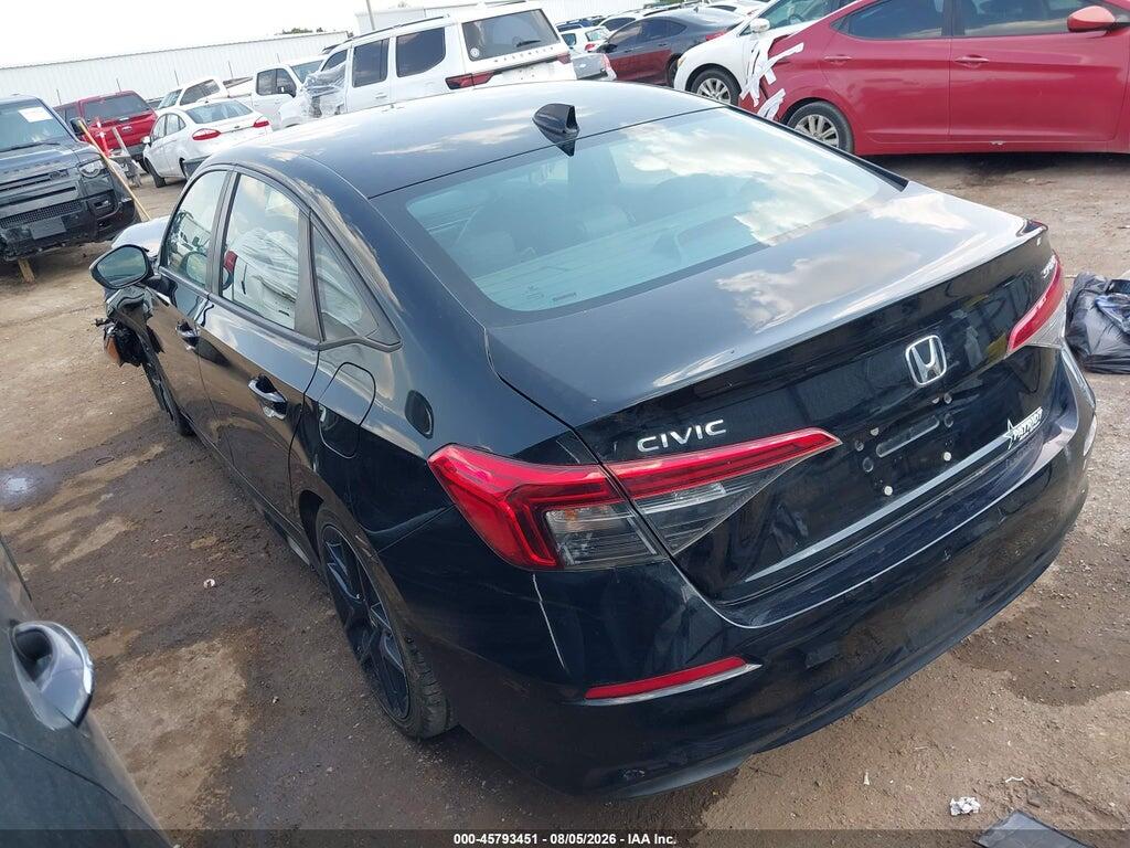 2HGFE2F53NH593335 2022 HONDA CIVIC photo no. 3