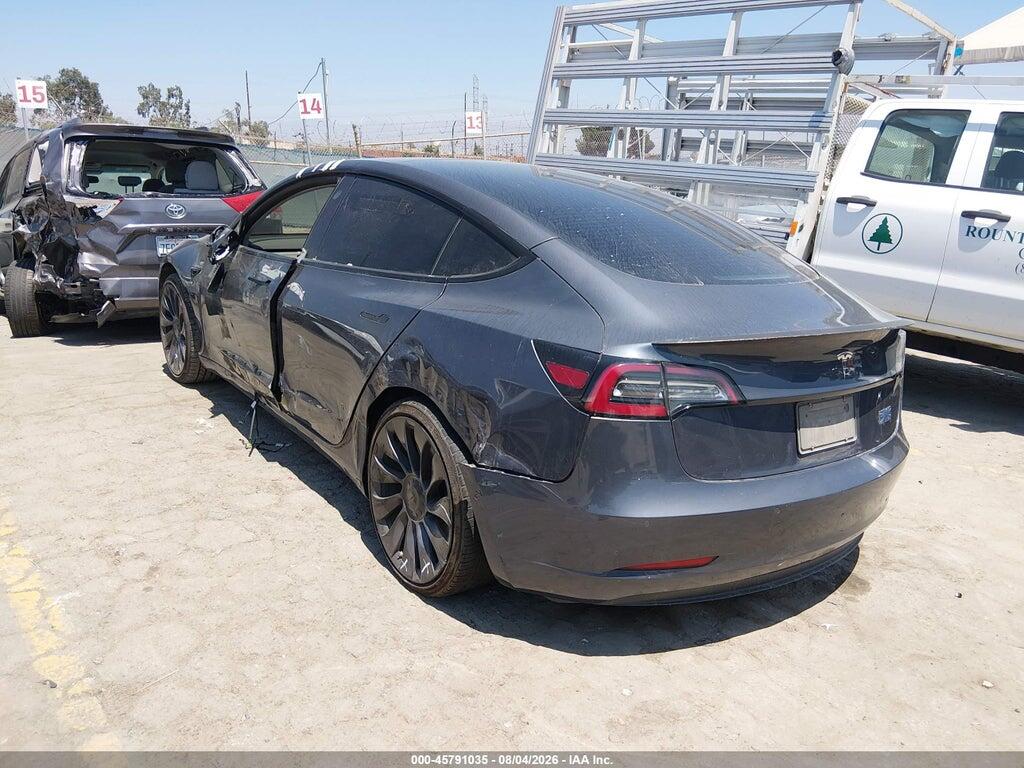 5YJ3E1EC7NF299633 2022 TESLA MODEL 3 photo no. 3