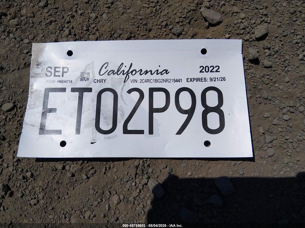 2C4RC1BG2NR215441 2022 CHRYSLER PACIFICA photo no. 11