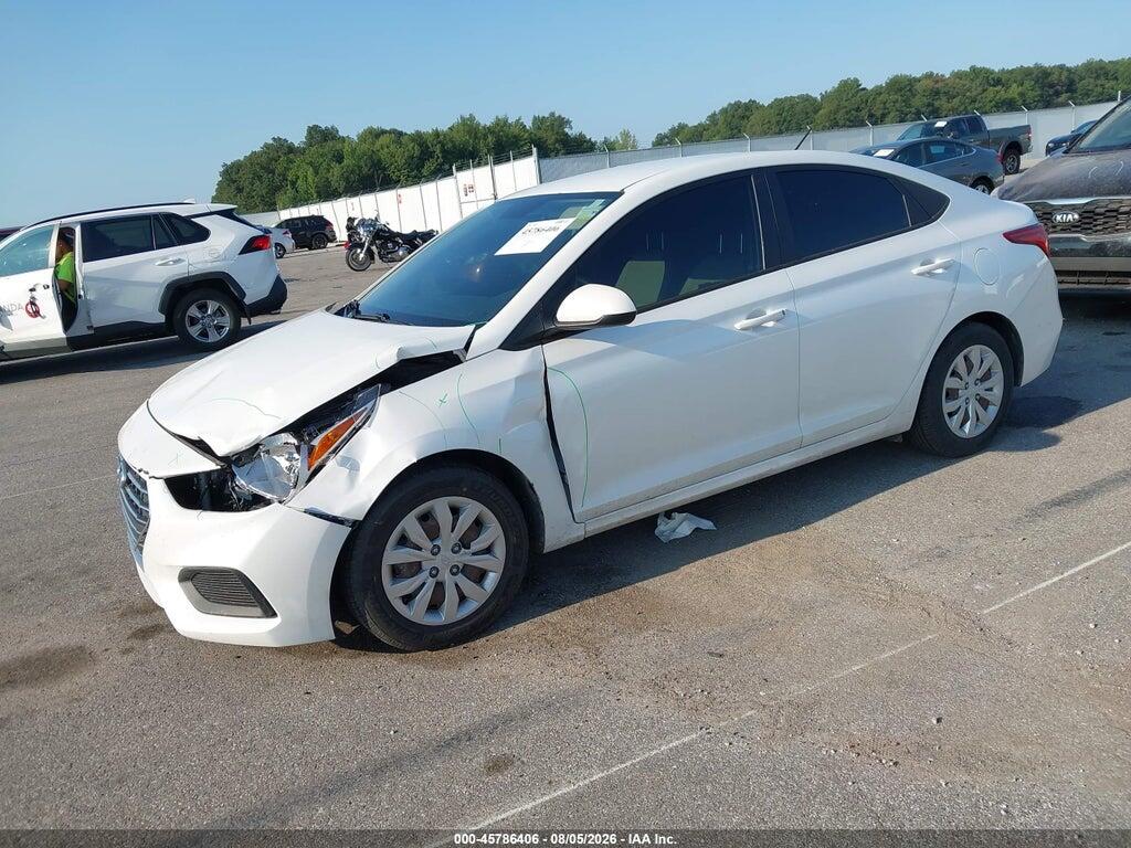 3KPC24A65NE169401 2022 HYUNDAI ACCENT photo no. 2