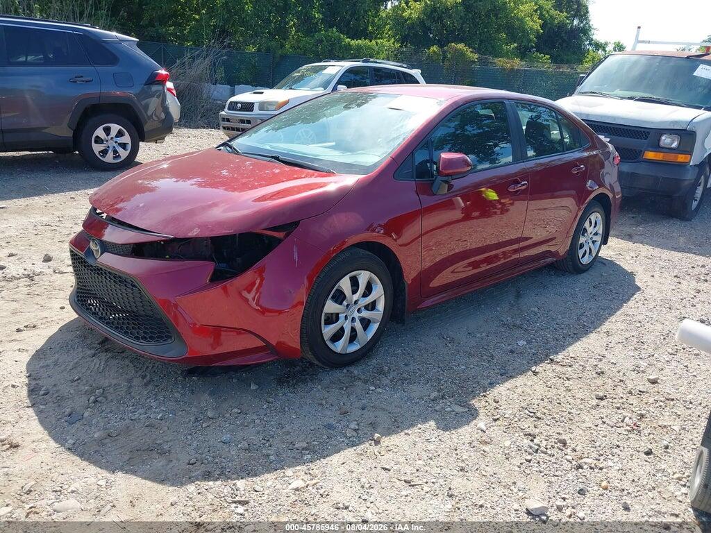 5YFEPMAE0NP378268 2022 TOYOTA COROLLA photo no. 2