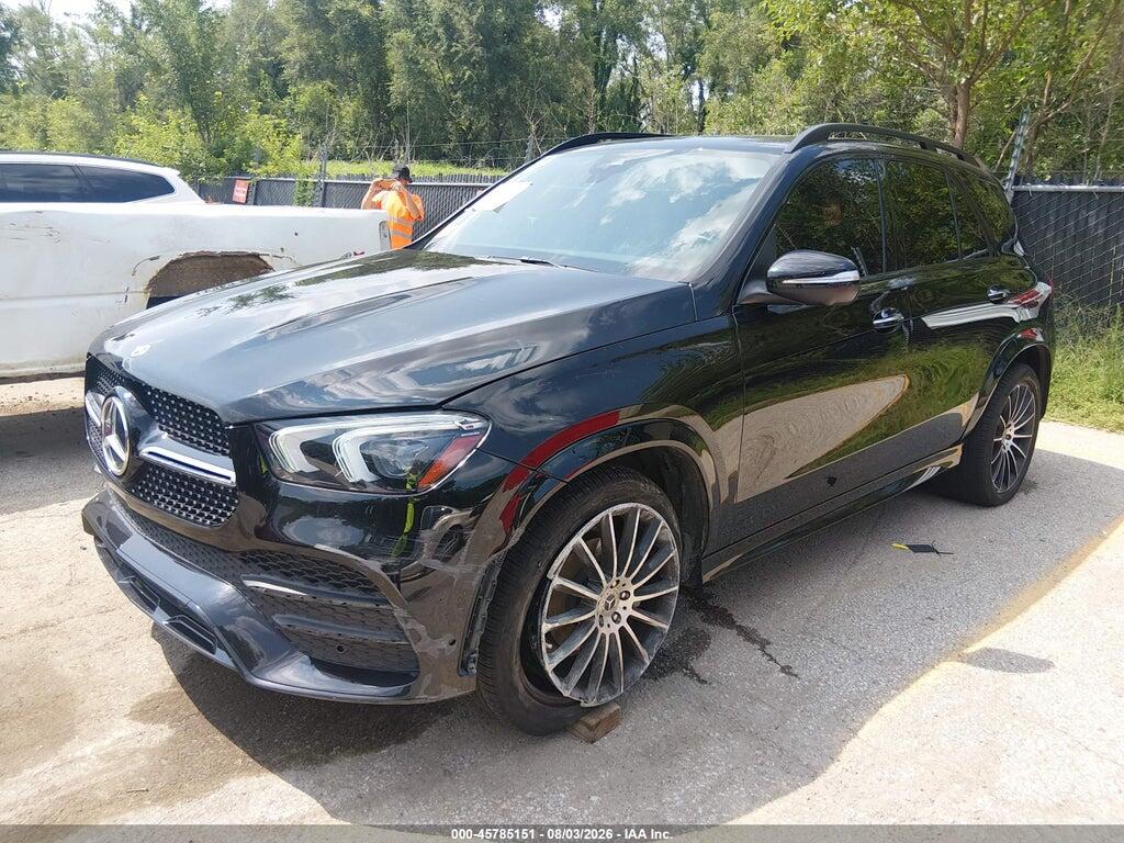 4JGFB4KB7NA767044 2022 MERCEDES-BENZ GLE 350 photo no. 2
