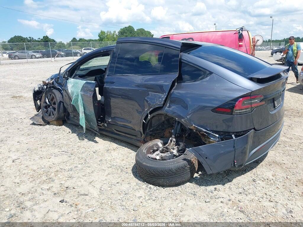 7SAXCBE5XNF364444 2022 TESLA MODEL X photo no. 3