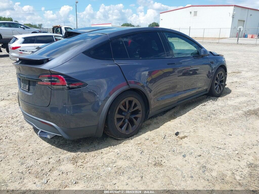 7SAXCBE5XNF364444 2022 TESLA MODEL X photo no. 4