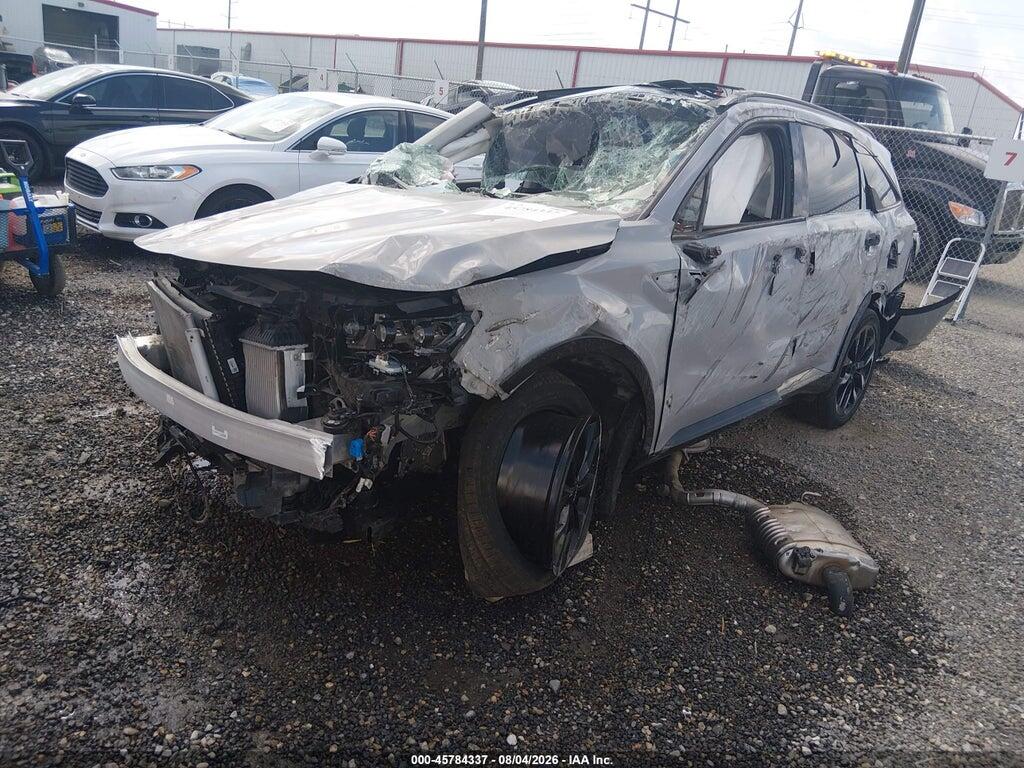 5XYRKDLF2NG156454 2022 KIA SORENTO photo no. 2