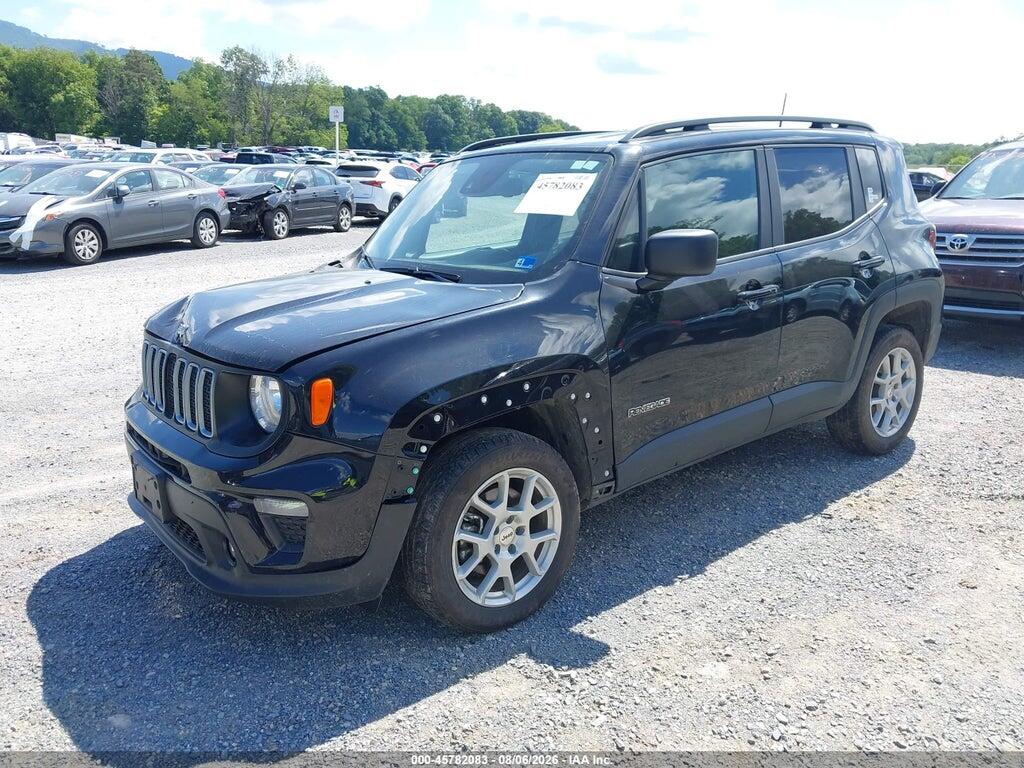 ZACNJDB10NPN83507 2022 JEEP RENEGADE photo no. 2