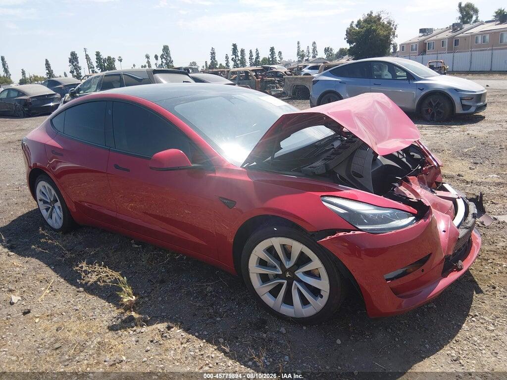 5YJ3E1EAXNF289581 2022 TESLA MODEL 3 photo no. 12