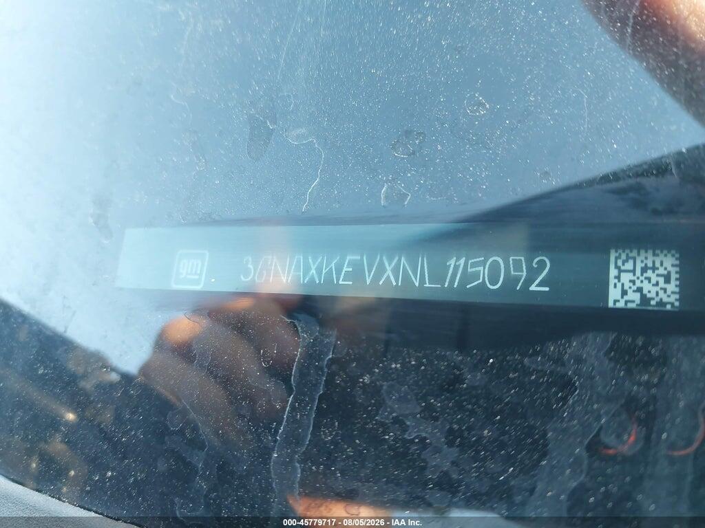 3GNAXKEVXNL115092 2022 CHEVROLET EQUINOX photo no. 9