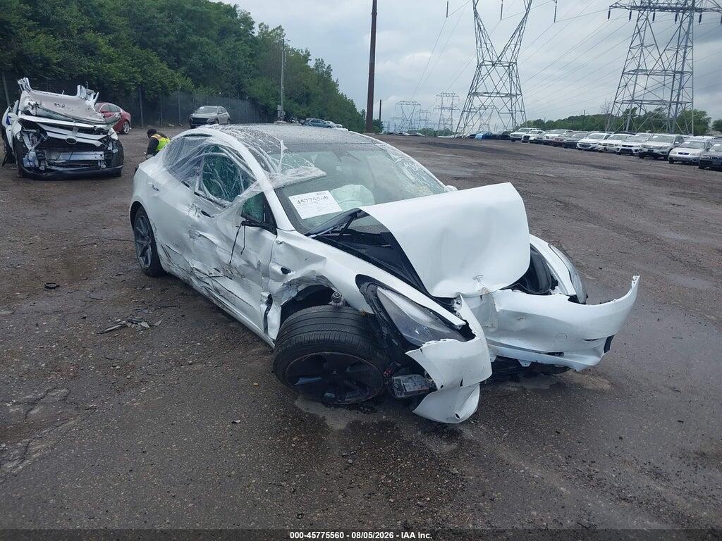 5YJ3E1EB9NF324605 2022 TESLA MODEL 3 photo no. 1