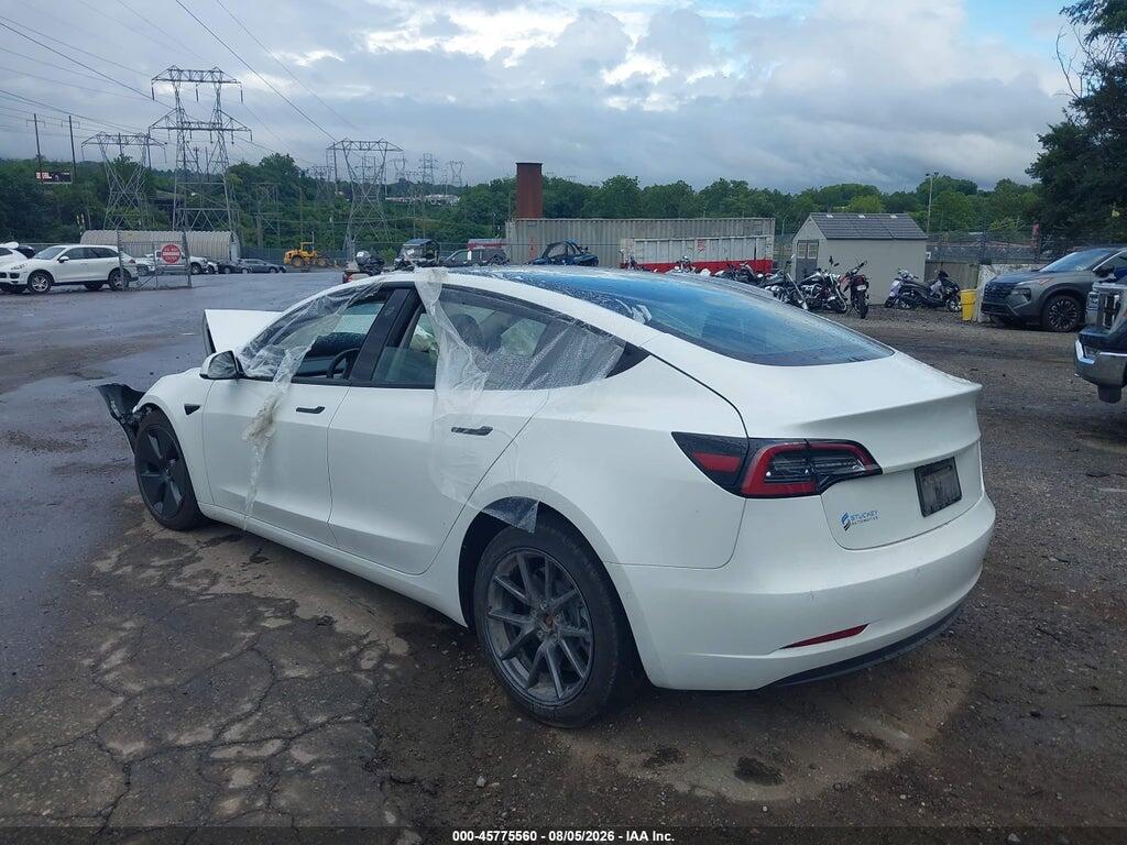 5YJ3E1EB9NF324605 2022 TESLA MODEL 3 photo no. 3