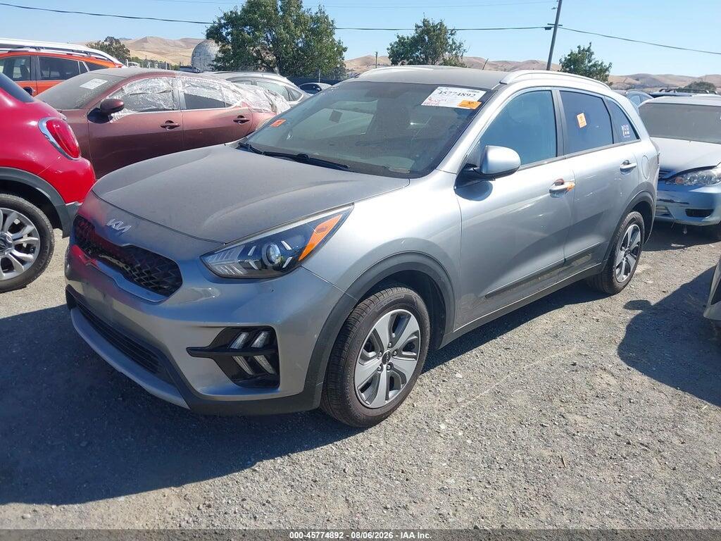 KNDCB3LC7N5518681 2022 KIA NIRO photo no. 2