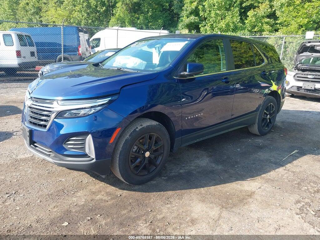 3GNAXUEV5NL187698 2022 CHEVROLET EQUINOX photo no. 2