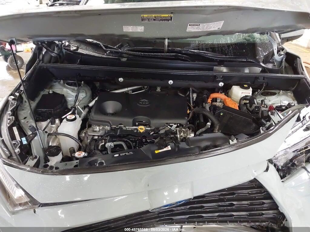 4T3RWRFV2NU077842 2022 TOYOTA RAV4 HYBRID photo no. 10