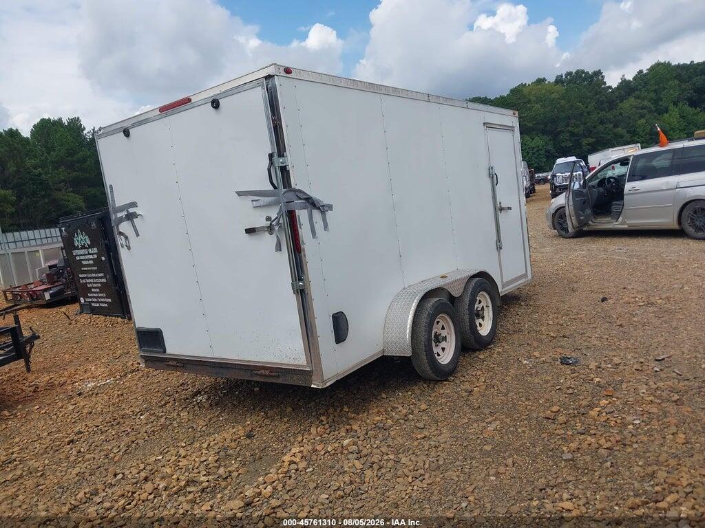 1D9BE1427NF803837 2022 CUSTOM TRAILERS D AND A 7 X 14 TA2 photo no. 4