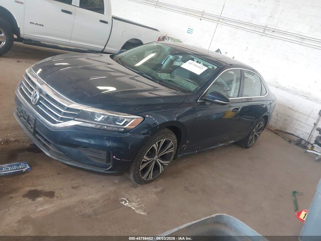 1VWSA7A38NC003173 2022 VOLKSWAGEN PASSAT photo no. 2