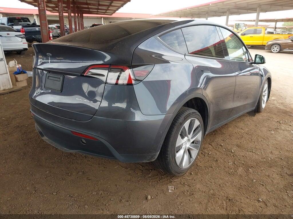 7SAYGDEE0NF420847 2022 TESLA MODEL Y photo no. 4