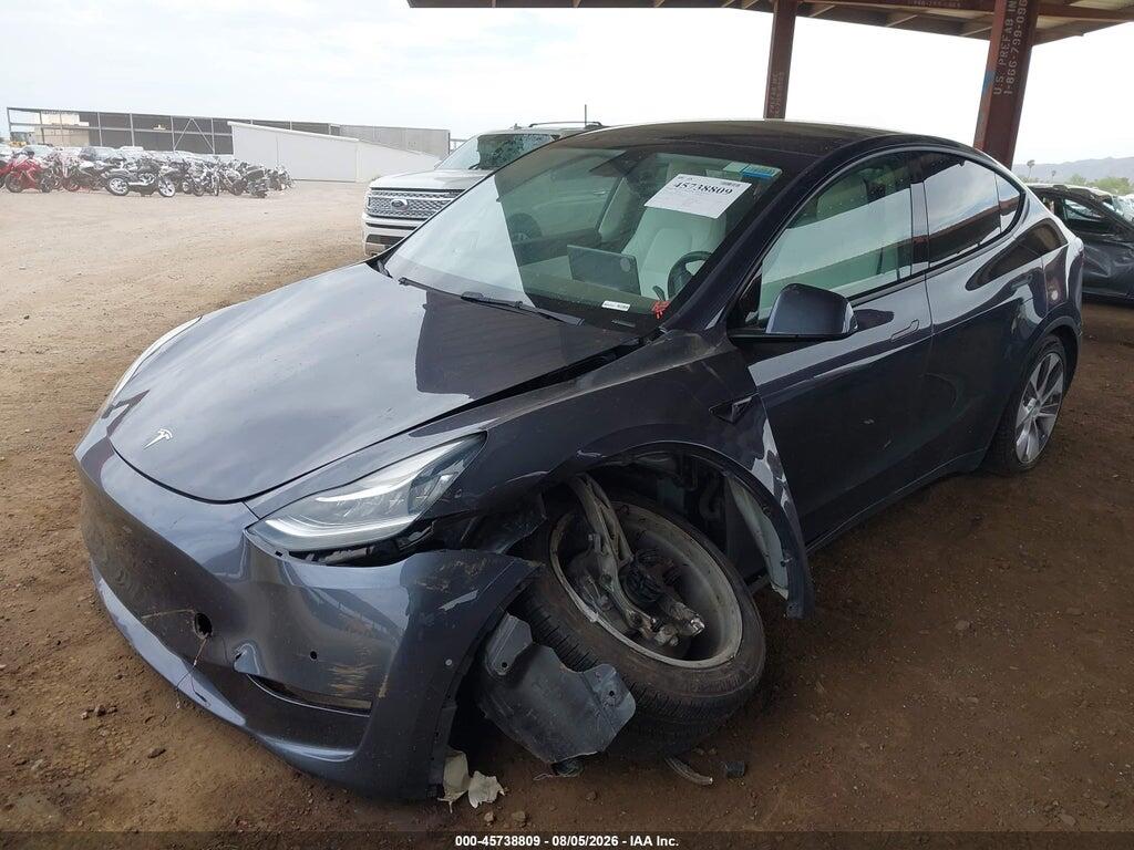 7SAYGDEE0NF420847 2022 TESLA MODEL Y photo no. 6
