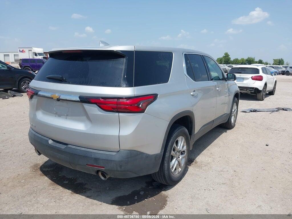 1GNERFKW4NJ132252 2022 CHEVROLET TRAVERSE photo no. 4