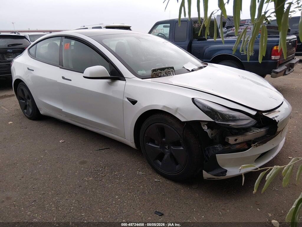 5YJ3E1EB3NF327936 2022 TESLA MODEL 3 photo no. 1