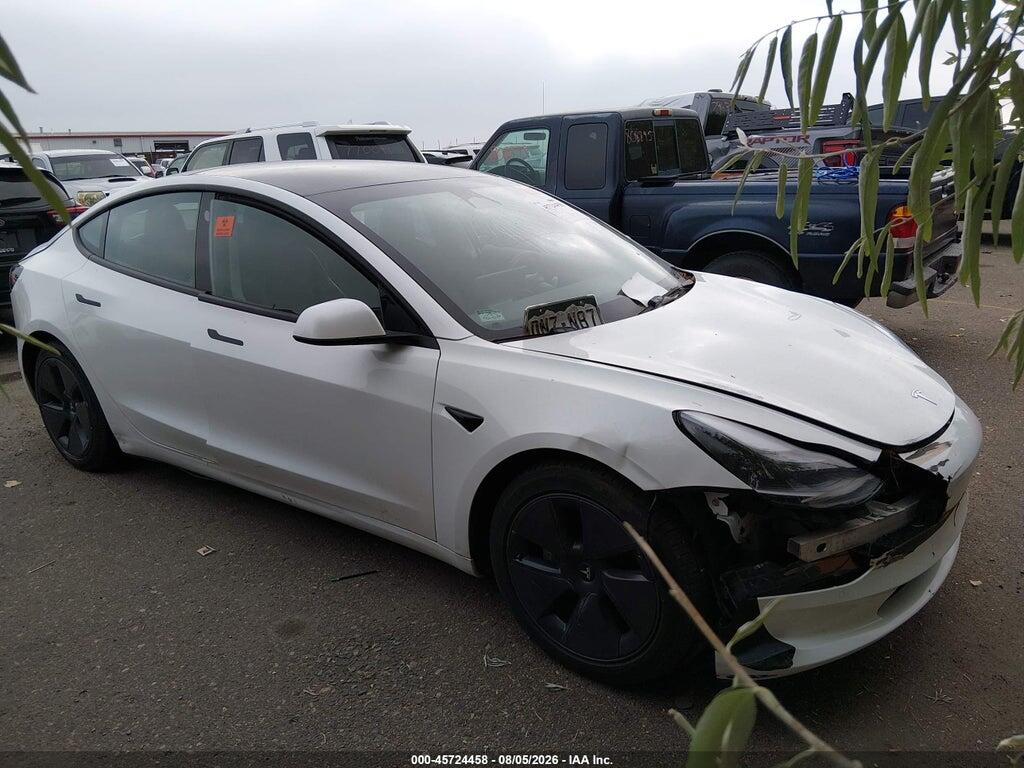 5YJ3E1EB3NF327936 2022 TESLA MODEL 3 photo no. 12