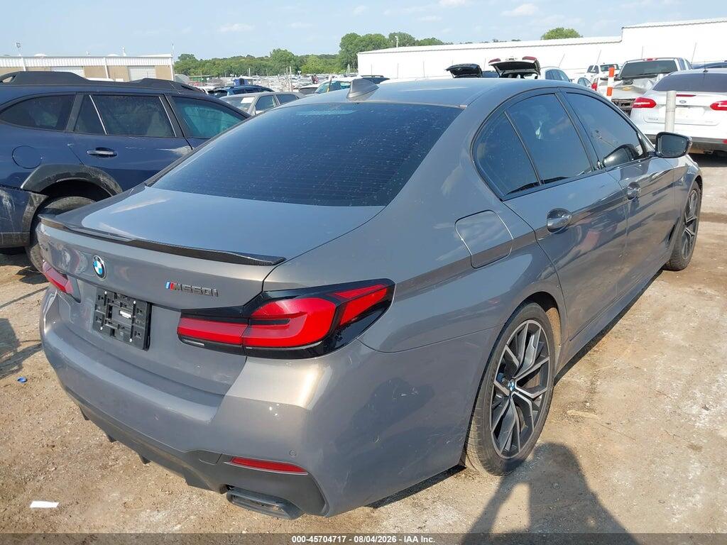 WBA13BK08NCJ40224 2022 BMW M550 photo no. 4