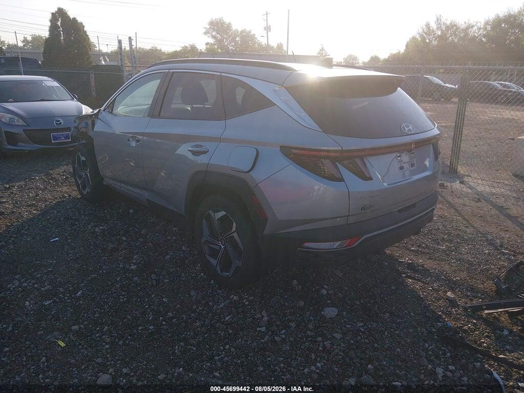 KM8JFCA16NU073297 2022 HYUNDAI TUCSON HYBRID photo no. 3