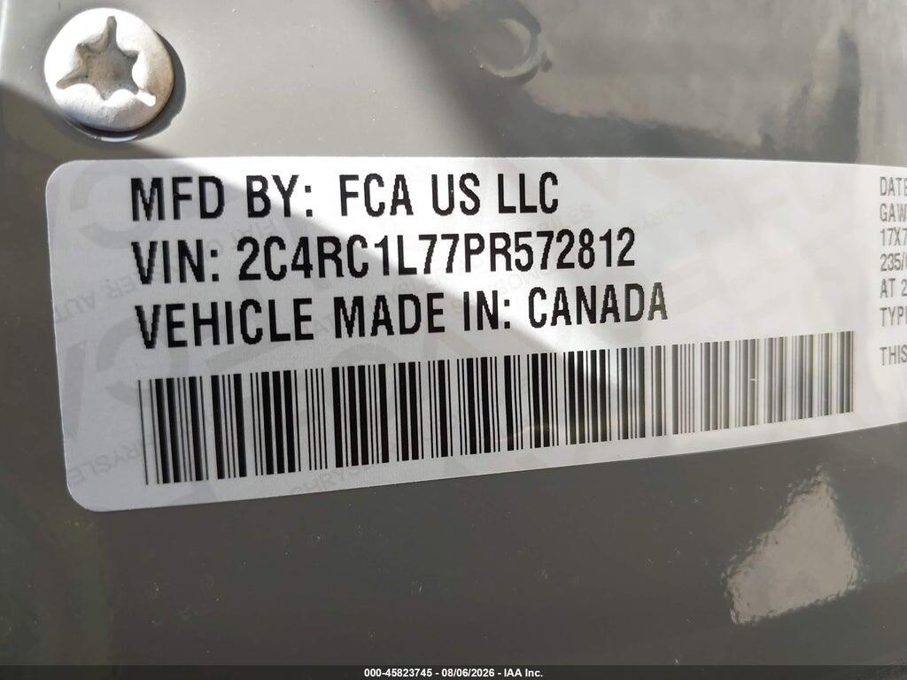 2C4RC1L77PR572812 2023 CHRYSLER PACIFICA HYBRID photo no. 9