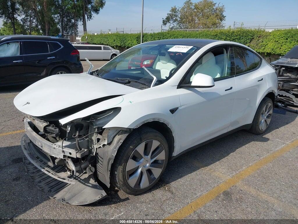 7SAYGDEE5PA120902 2023 TESLA MODEL Y photo no. 2