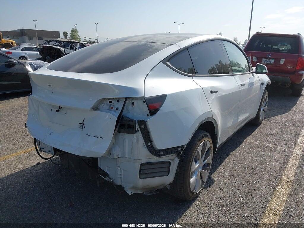 7SAYGDEE5PA120902 2023 TESLA MODEL Y photo no. 4