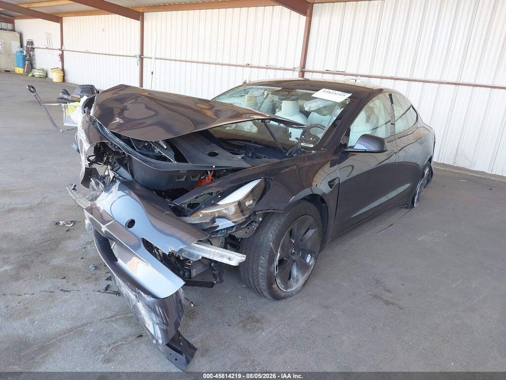5YJ3E1EA1PF614508 2023 TESLA MODEL 3 photo no. 2
