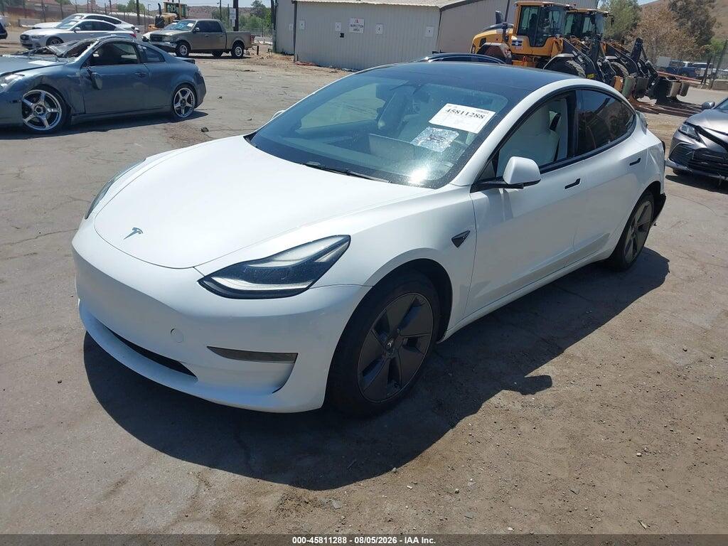 5YJ3E1EAXPF489718 2023 TESLA MODEL 3 photo no. 2